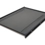 APC | AR8122BLK | Raft cabinet rack | Fix, 1U, ajustabil (pana la 600mm adancime), suporta max 114kg| negru, 