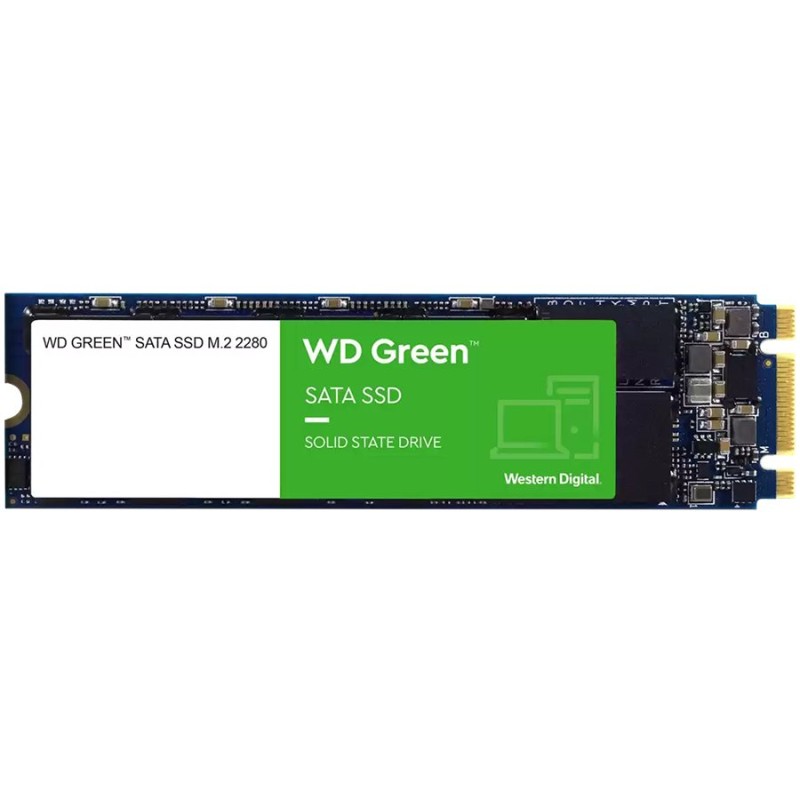 WD SSD 480GB Green M2 2280 WDS480G3G0B, 
