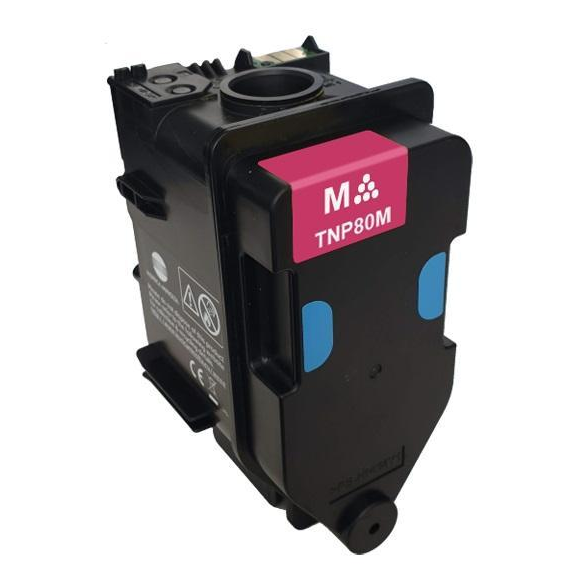 Toner Original Konica-Minolta Magenta, TNP80M, pentru Bizhuc C3300i|C3320i, 9K, (timbru verde 1.2 lei) , 