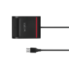 CITITOR DE CARDURI LOGILINK, pentru smart ID, USB 2.0, 0.9m, negru, 