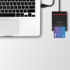 CITITOR DE CARDURI LOGILINK, pentru smart ID, USB 2.0, 0.9m, negru, 