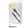 CABLU alimentare si date Baseus Explorer, Fast Charging Data Cable pt. smartphone, USB la USB Type-C 100W, 2m, Auto Power-Off, negru transparent 