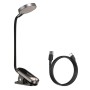LAMPA pentru citit Baseus Comfort, LED, 3 trepte intensitate luminoasa, acumulator 400mAh, culoare 4000k 