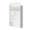 ADAPTOR RETEA Baseus Lite, USB Type-C to RJ-45 10/100 Mbps Adapter, LED, alb 