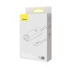 ADAPTOR RETEA Baseus Lite, USB Type-C to RJ-45 Gigabit LAN, metalic, LED, gri 