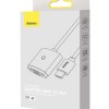 CABLU video Baseus Lite, HDMI (T) la 1 x VGA (M) 1920x1080 la 60Hz, lungime 0.20m, alb 