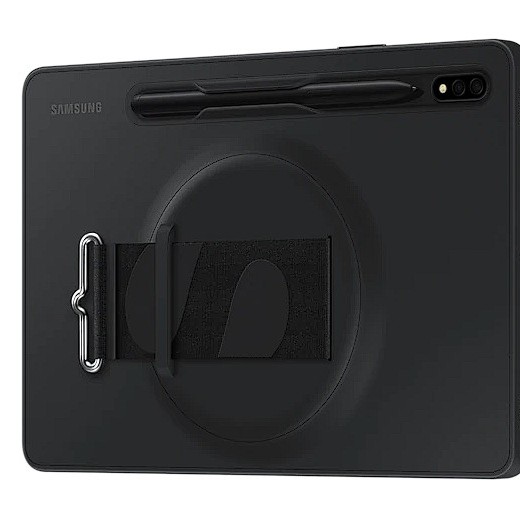 Galaxy Tab S8 / S7; Strap Cover; Black 