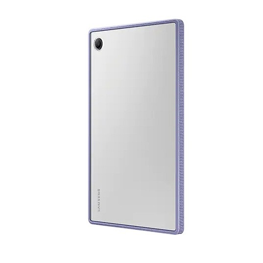 Galaxy Tab A8; Clear Edge Cover; Lavender 