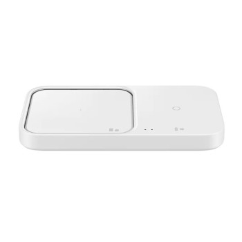 Wireless Charger Duo 15W Super Fast Wireless Charge; Travel Adapter 25W Super Fast Charge; USB-C to USB-C Cable, 1m; White 