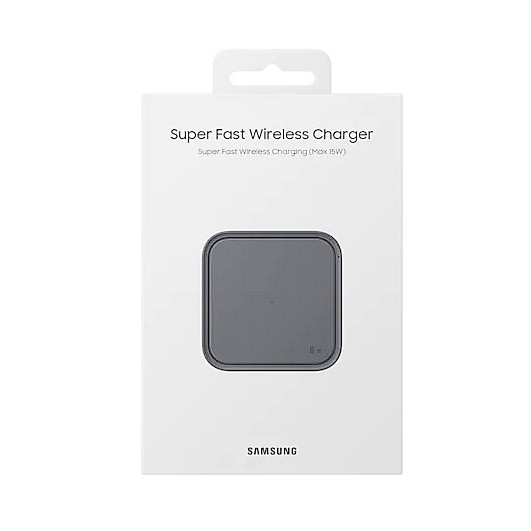 Wireless Charger Pad 15W Super Fast Wireless Charge; Travel Adapter 25W Super Fast Charge; USB-C to USB-C Cable, 1m; Black 