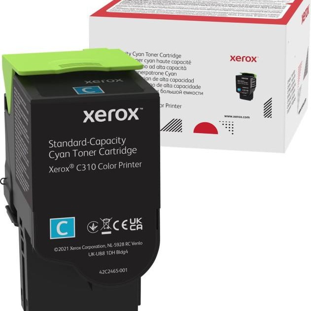 Toner Original Xerox Cyan, 006R04361, pentru C310|C315, 2K, (timbru verde 1.2 lei) , 