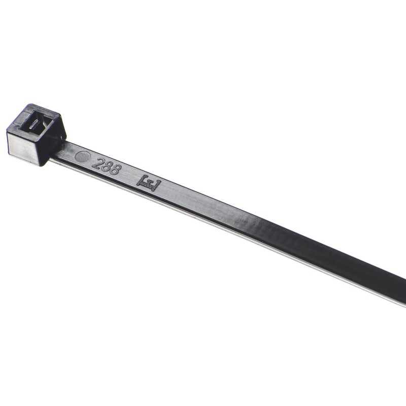 Brida plastic 4,8 x 250 black (100buc) - ELEMATIC, 