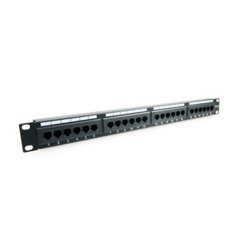 Patch panel 24 porturi ,1U, UTP Cat.5e, Krone+110 - EMTEX, 