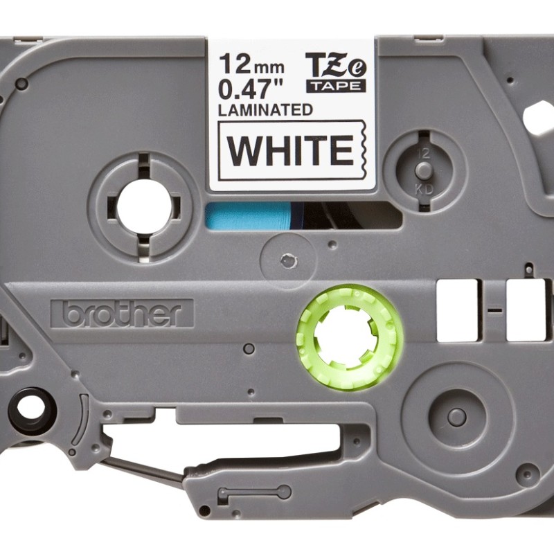 Banda Laminata Original Brother Black on White, TZE231, pentru H105WB|P-TOUCH PT-E110VP|D400|D450|D600VP|E300VP|E550WVP|H110|H500|P700|P750W|PT-D210|PT-D210VP, 12mm x 8m, incl.TV 0 RON, 