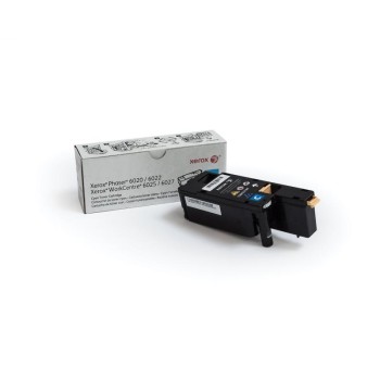 Toner Original Xerox Cyan, 106R02760, pentru Ph 6020|Ph 6022|WC 6025|WC 6027, 1K, (timbru verde 1.2 lei) , 