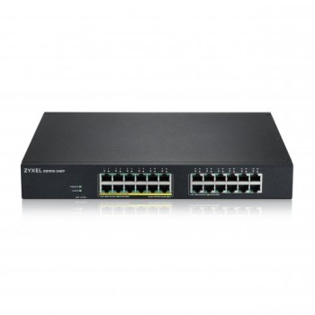 ZYXEL | GS1915-24EP-EU0101F | GS1915-24EP | Switch | Smart Managed | Layer 2 | POE | Rackmount | Porturi 12 Gigabit POE, 12 Gigabit | 130 W | Fanless | 