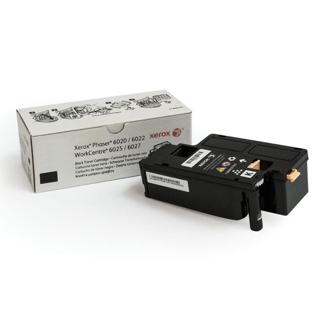 Toner Original Xerox Black, 106R02763, pentru Ph 6020|Ph 6022|WC 6025|WC 6027, 2K, (timbru verde 1.2 lei) , 