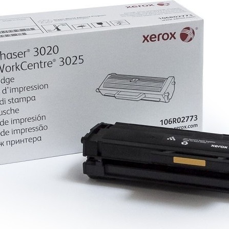 Toner Original Xerox Black, 106R02773, pentru Ph 3020|WC3025, 1.5K, (timbru verde 1.2 lei) , 