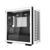 CARCASA DEEPCOOL CH370 WH, Micro ATX, fara sursa, sticla securizata, 1 x 120mm fan, USB 3.0 x 2, Jack 3.5mm x 1, white, 
