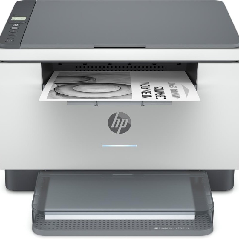 Multifunctional Laserjet Mono HP LaserJet MFP M234dw, A4, Functii: Impr.|Scan.|Cop., Viteza de Printare Monocrom: 29 ppm, Conectiv:USB|Retea|WiFi, Duplex:Da, ADF:ADF(timbru verde 11 lei) 