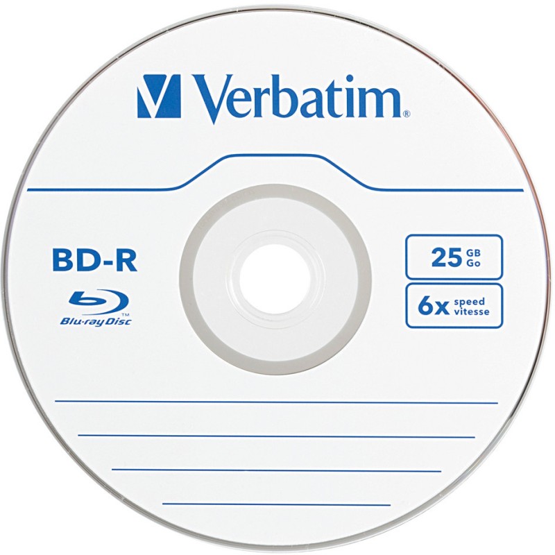 BD-R VERBATIM 25GB, VITEZA 6X, JEWEL CASE, 1 BUC, 