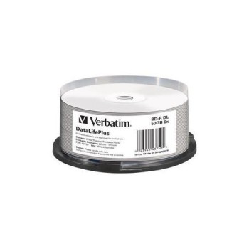 BD-R VERBATIM 50GB, VITEZA 6X, DOUBLE LAYER SURFACE HARD COAT, SPINDLE, 25 BUC, 