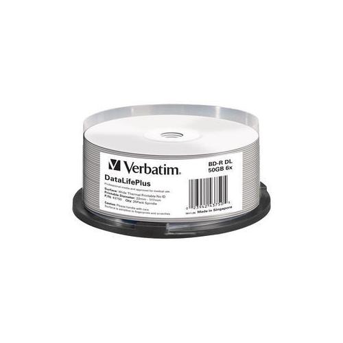 BD-R VERBATIM 50GB, VITEZA 6X, DOUBLE LAYER SURFACE HARD COAT, SPINDLE, 25 BUC, 