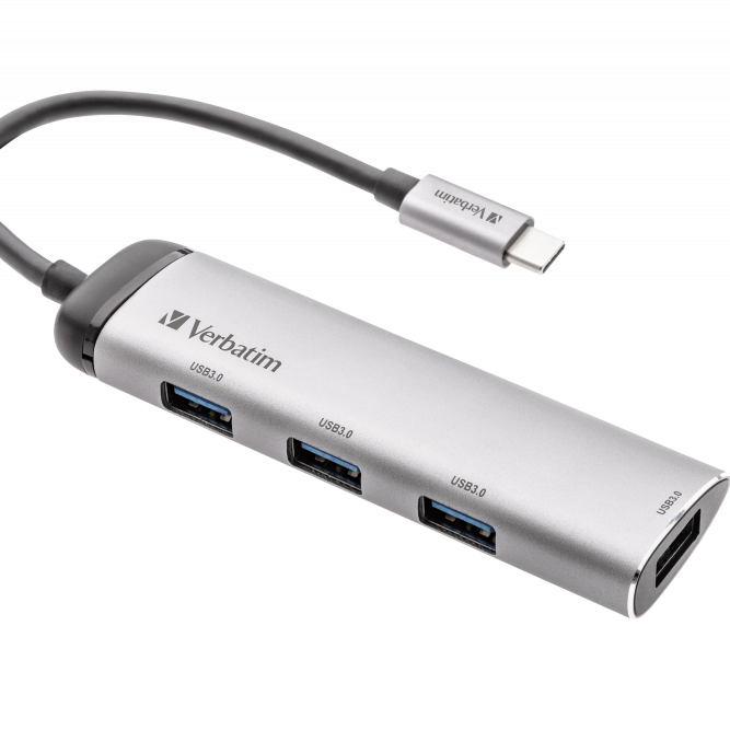 HUB VERBATIM MULTIPORT, USB 3.2, GEN 1, TYPE A 