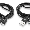 CABLU MICRO USB B VERBATIM, SYNC,  100CM, NEGRU, CABLU MICRO USB B, 100CM, NEGRU 