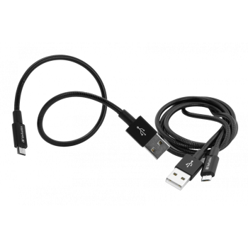CABLU MICRO USB B VERBATIM, SYNC, 100CM, NEGRU, CABLU MICRO USB B, SYNC, 30CM, NEGRU 
