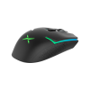 MOUSE DELUX, gaming, cu fir, USB, optic, 3600 dpi, butoane/scroll 6/1, RGB light, cablu braided 1.6m, negru, 