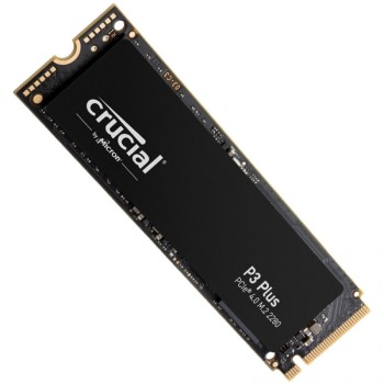 Crucial SSD P3 Plus 2000GB/2TB M.2 2280 PCIE Gen4.0 3D NAND, R/W: 5000/4200 MB/s, Storage Executive + Acronis SW included 