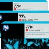 Tri-Pack Original HP Red Chromatic, nr.771C, pentru DesignJet Z6200, , (timbru verde 0.45 lei), 