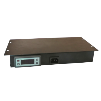 Termostat digital pentru rack de podea cu prindere in plafon, se foloseste cu modulul de ventilatie 9801130741 - DATEUP 