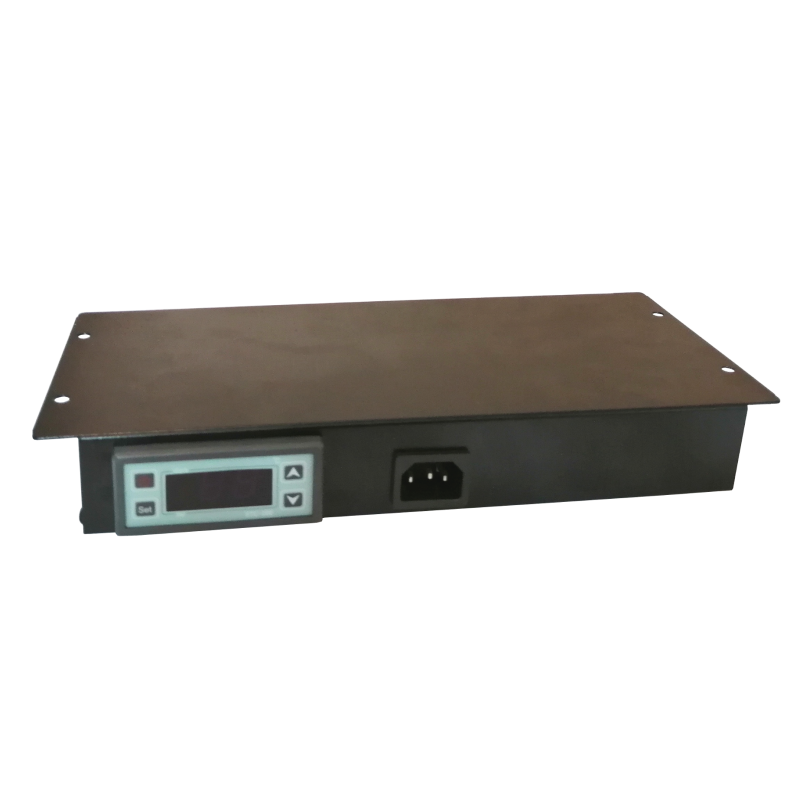 Termostat digital pentru rack de podea cu prindere in plafon, se foloseste cu modulul de ventilatie 9801130741 - DATEUP 