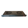 Ventilator 2 fan + cablu alimentare 1,5m , 1U , negru - DATEUP 