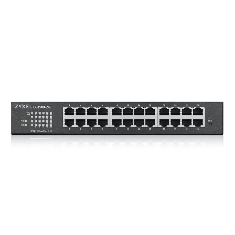ZYXEL GS1900-24E 24-PORT GBE SWITCH V3, 