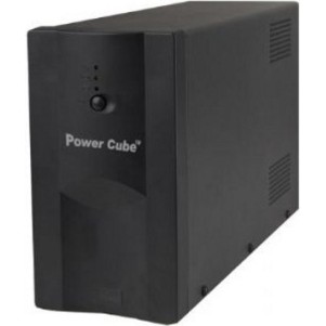 UPS GEMBIRD Line Int. cu sin. simulata, cu management, Tower, LED, 1200VA/720W, AVR, 4x IEC, baterie 2x 12V/7Ah, incarcare pana la 12h, USB, 2x RJ11, 