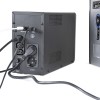 UPS GEMBIRD Line Int. cu sin. simulata, cu management, Tower, LCD, 2000VA/1200W, AVR, 2x Schuko + 3x IEC, baterie 2x 12V/9Ah, incarcare pana la 8h, USB, 2x RJ11, 