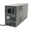 UPS GEMBIRD Line Int. cu sin. simulata, cu management, Tower, LCD, 3000VA/1800W, AVR, 3x Schuko + 3x IEC, baterie 4x 12V/7Ah, incarcare pana la 8h, USB, 2x RJ11, 