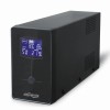 UPS GEMBIRD Line Int. cu sin. simulata, cu management, Tower, LCD, 3000VA/1800W, AVR, 3x Schuko + 3x IEC, baterie 4x 12V/7Ah, incarcare pana la 8h, USB, 2x RJ11, 