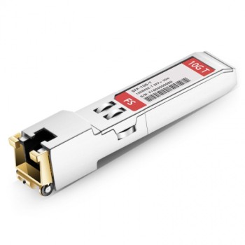 10GBASE-T SFP+ transceiver module for Category 6A cables, 