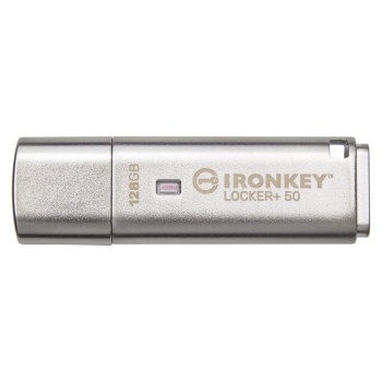 128GB IronKey Locker Plus 50 AES Encrypted, USBtoCloud, 