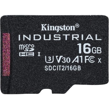 16GB microSDHC Industrial C10 A1 pSLC Card Single Pack w/o Adapter, 