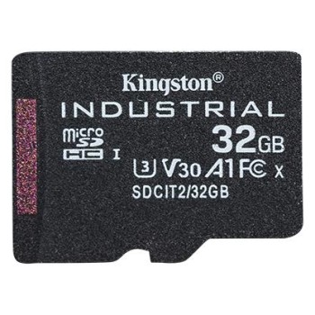32GB microSDHC Industrial C10 A1 pSLC Card Single Pack w/o Adapter, 