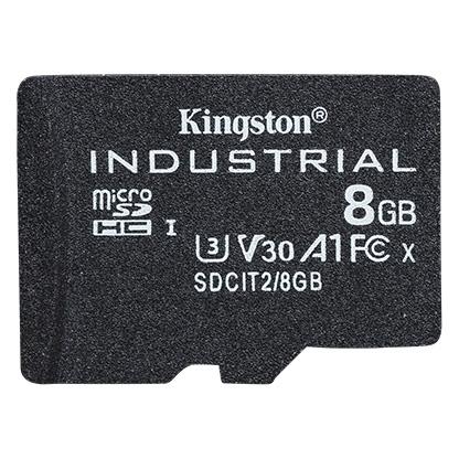 8GB microSDHC Industrial C10 A1 pSLC Card Single Pack w/o Adapter, 