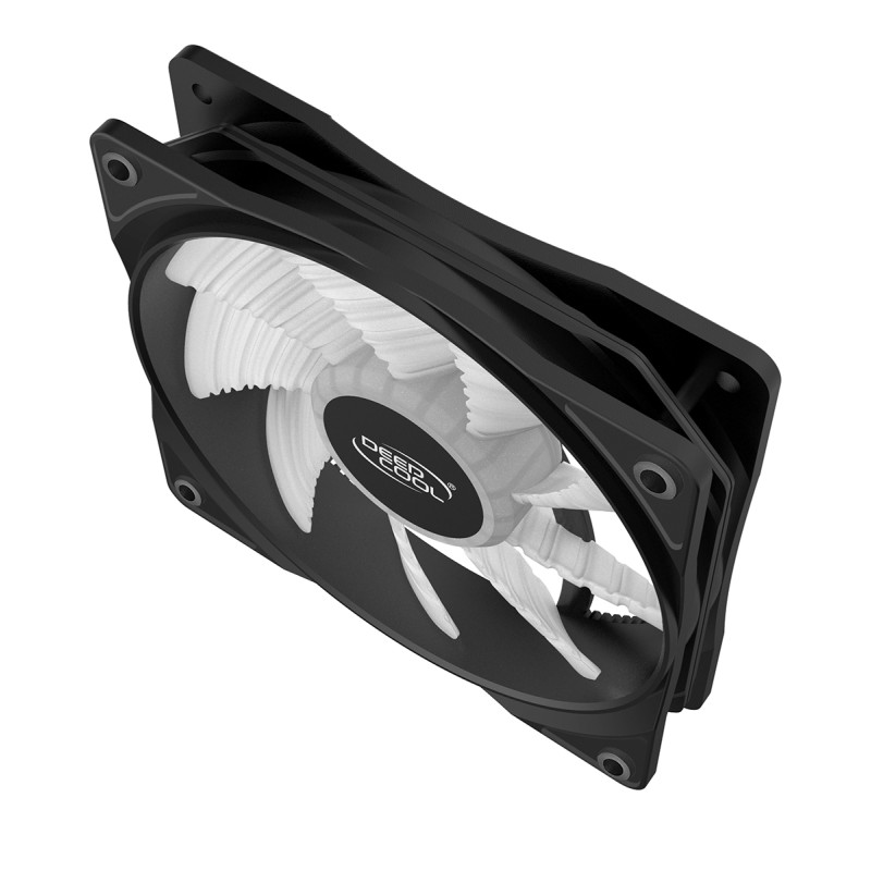 VENTILATOR DEEPCOOL PC RF120W, 120x120x25 mm, 4 white LED, Hydro Bearing, 