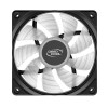 VENTILATOR DEEPCOOL PC RF120W, 120x120x25 mm, 4 white LED, Hydro Bearing, 