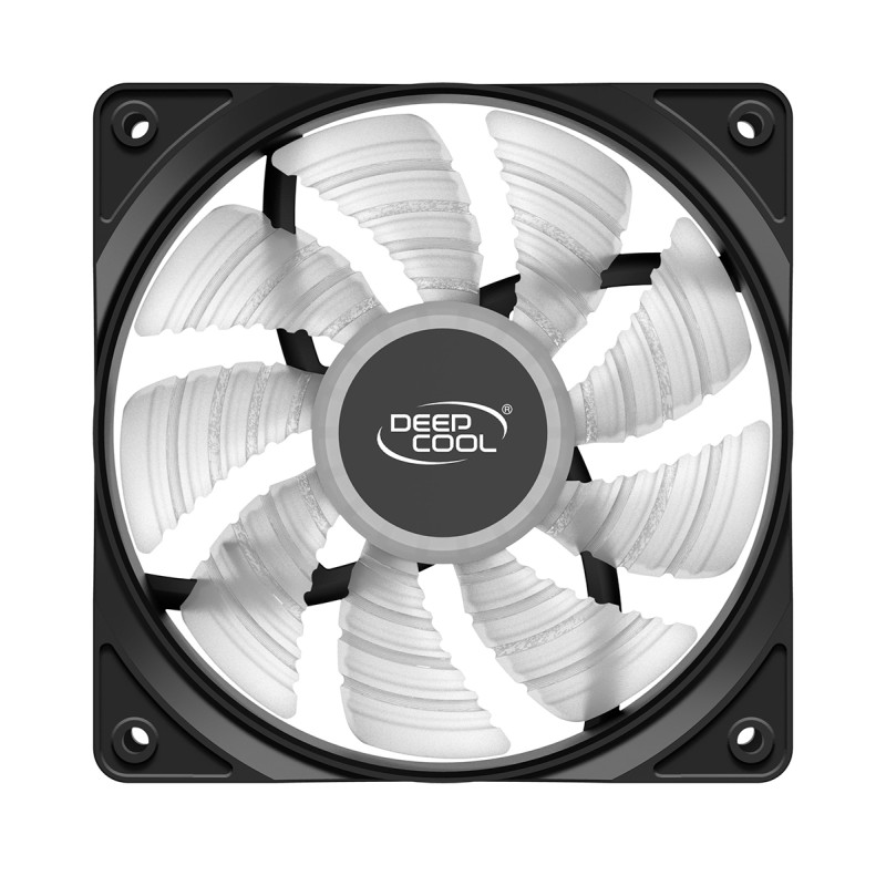VENTILATOR DEEPCOOL PC RF120W, 120x120x25 mm, 4 white LED, Hydro Bearing, 