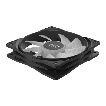 VENTILATOR DEEPCOOL PC RF120W, 120x120x25 mm, 4 white LED, Hydro Bearing, 